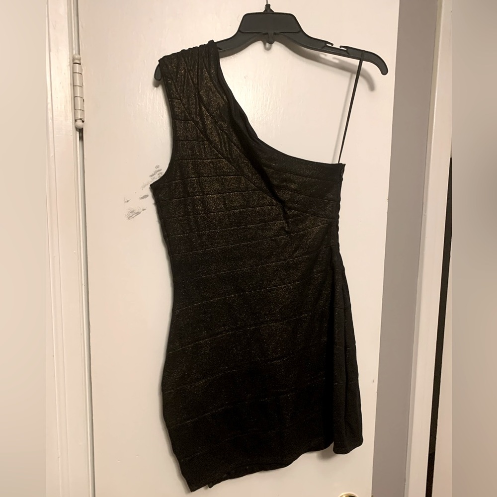 Express Women’s Size Small One Shoulder Sparkle Dress